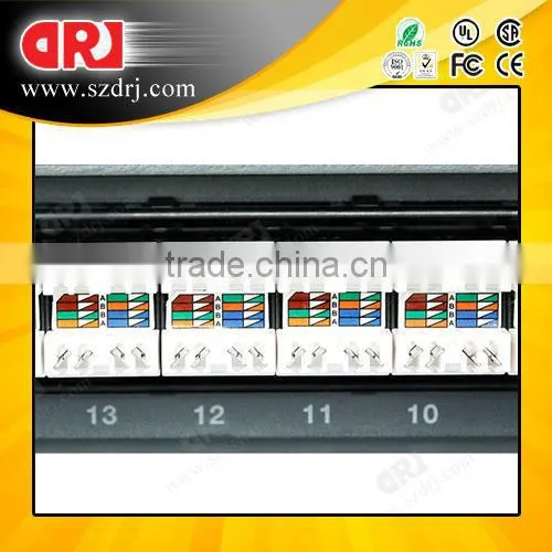 24 Ports Modular Design UTP CAT6 Patch Panel photo-3