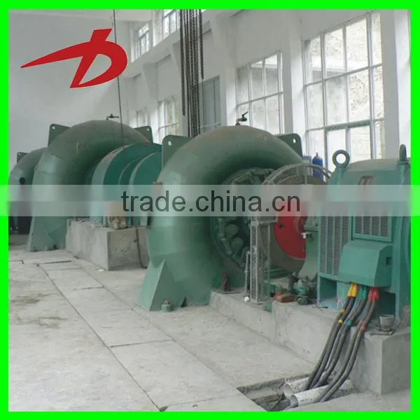 Water Energy Turgo Turbine Head 40-300m Inclined Jet Turbine Renewable Energy photo-4