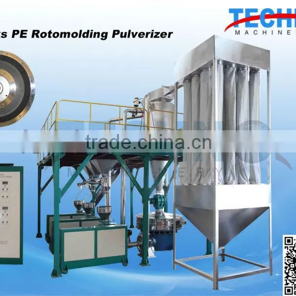 3 Disks Rotomolding Pulverizer Machine