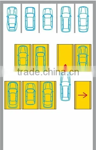 2 Rows Combilift Multilayer Vertical Parking System photo-4