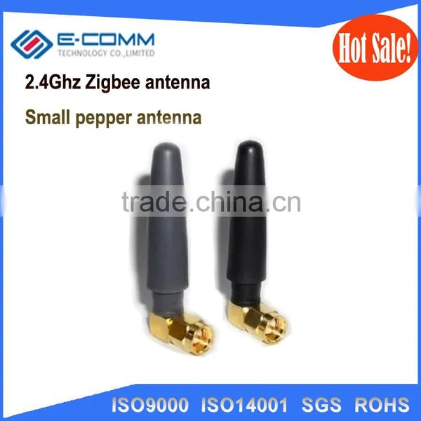 Wholesale!! 2.4Ghz GSM Antenna Elbow Peppers SMA Right Angle Antenna photo-3