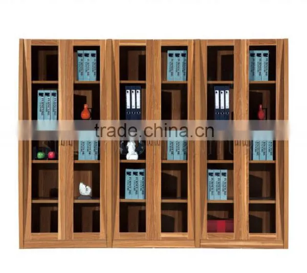 Modern Office File Cabinet Design Office Bookcase Wooden Bookshelves (SZ-FCB349) photo-5
