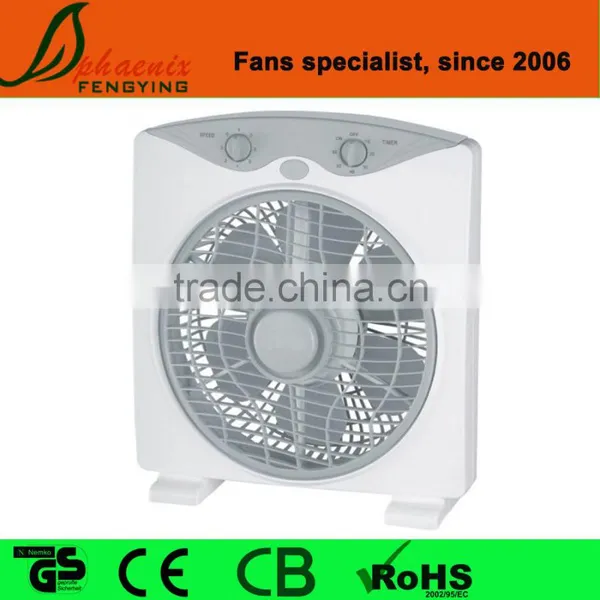 High Quality GS/CE Standard 10 Inch Small Box Fan
