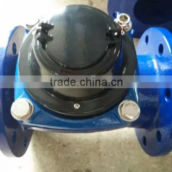 Horizontal Type Dry Dial Industrial Water Flow Meter LXLC50-300 photo-2