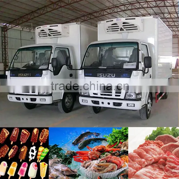 China Brand 4x2 4tons Refrigerator Box Truck photo-3