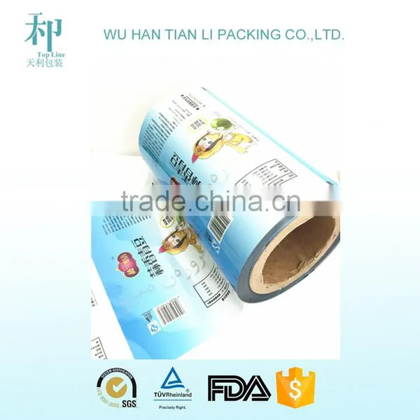 Food Grade Packaging Film,laminating Film Roll,plastic Roll Food Packaging Film photo-4