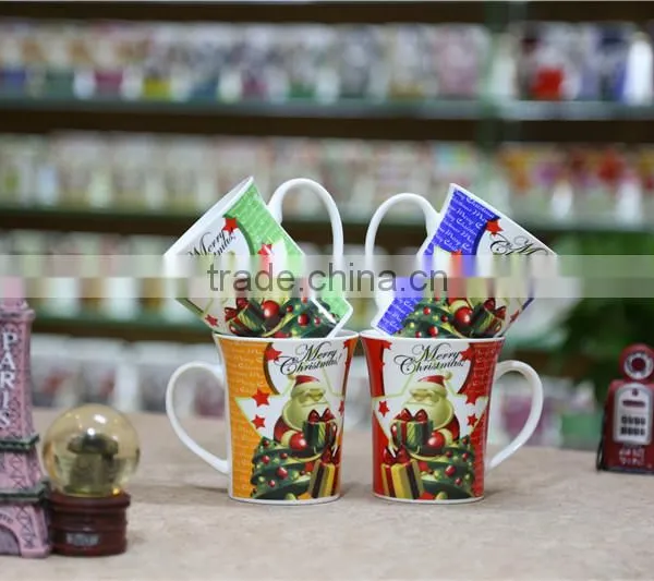 Cheap 12oz Walmart Porcelain Coffee Mugs for Christams photo-2