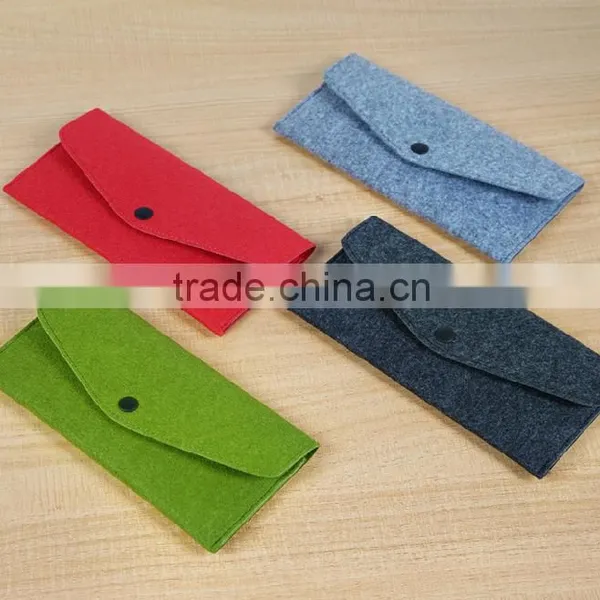 100% Polyester Felt Bag Felt Fabric Purse and Wallet Wholesale