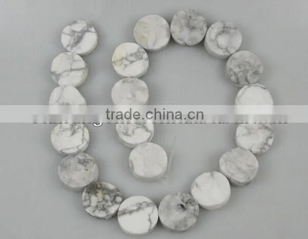 Natural Color Fluorite Rough Coins Beads photo-6