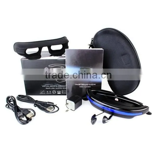 Stylish Wireless Video Googles VG280, Private Cinema Digital Video Glasses photo-6
