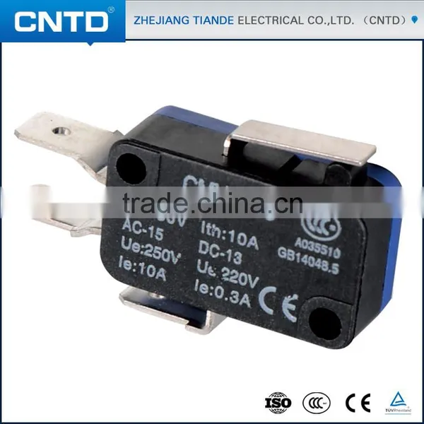 CNTD Compact Design Long Pulley Type 125V 16A Electrical Zippy Limit Micro Switch (CMV-103C) photo-3