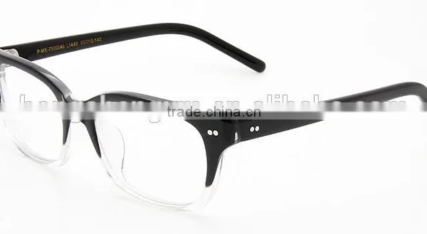 Gradient Acetate Optical Frame Unisex Eyeglasses