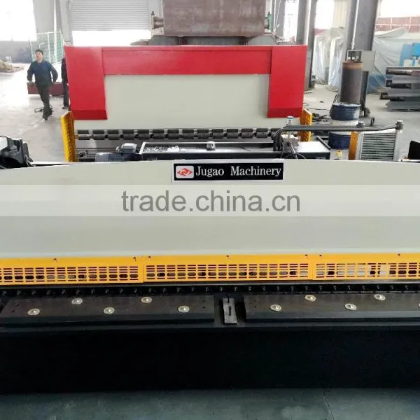2015 New Design S Hydraulic Aluminum Plate Shearing Machine , NC Shears Used for Cutting Iron Sheet photo-3
