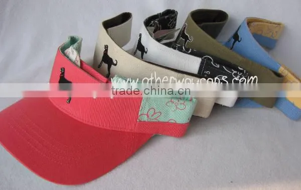 Girls Cotton Twill Sun Visor photo-2