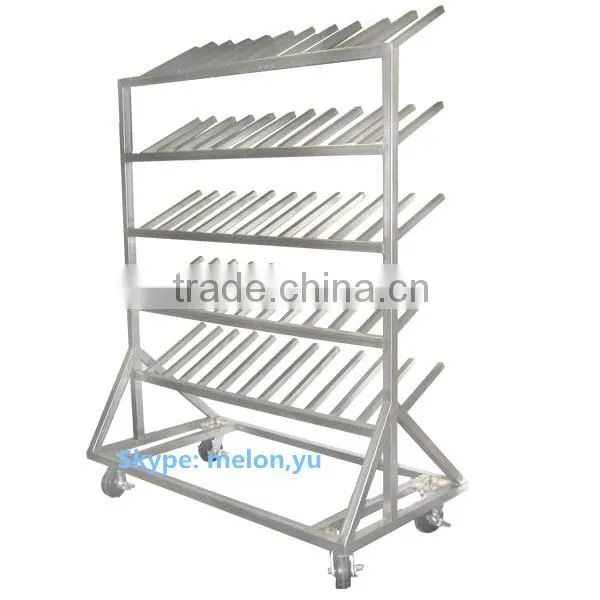 Factory Direct Sales 15-pair Stainless Steel Boot Rack/Mobile Boot Rack photo-4