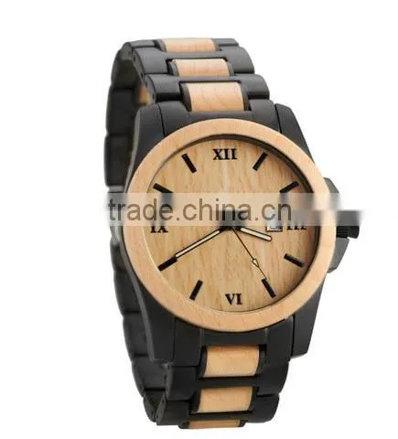 2015 Various Design Wooden Unisex High Quality Famous Brand Watches photo-3