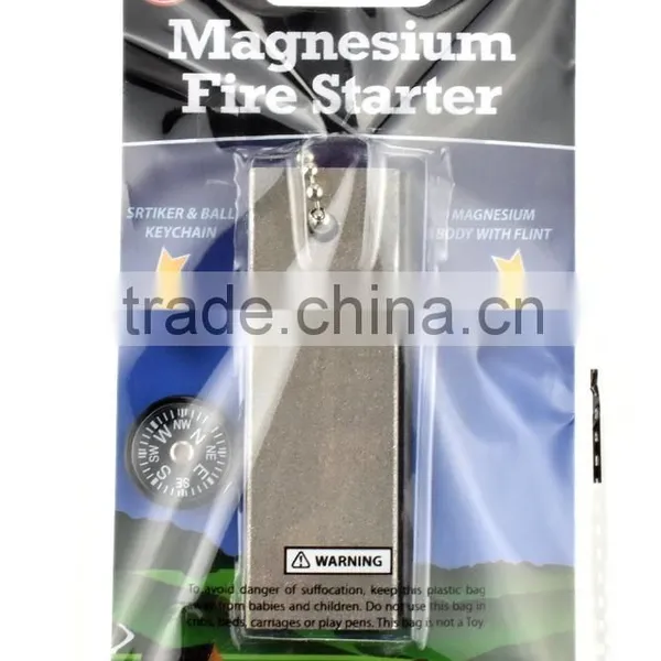 Emergency 2-IN-1 Fire Starter & Magnesium Fuel Bar High Quality Survival Gear Camping Equipment Wholesale Quality Choice photo-6