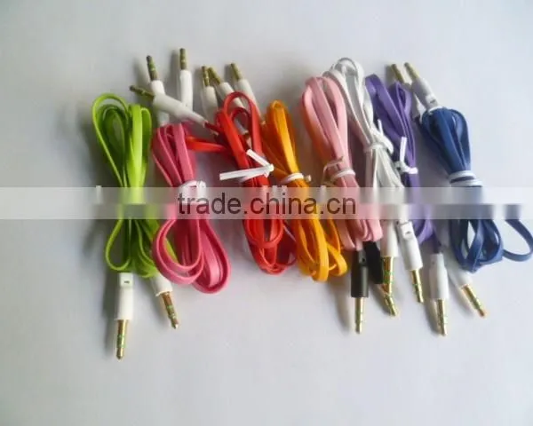 Hot Sale High Quality Colorful Flat DC 3.5 Cable photo-6
