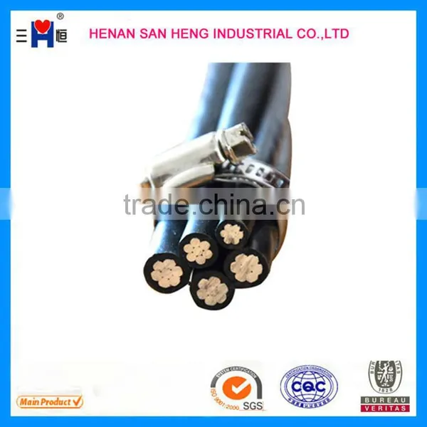 PVC Jacket and Copper Conductor Material Aerial Cable photo-4