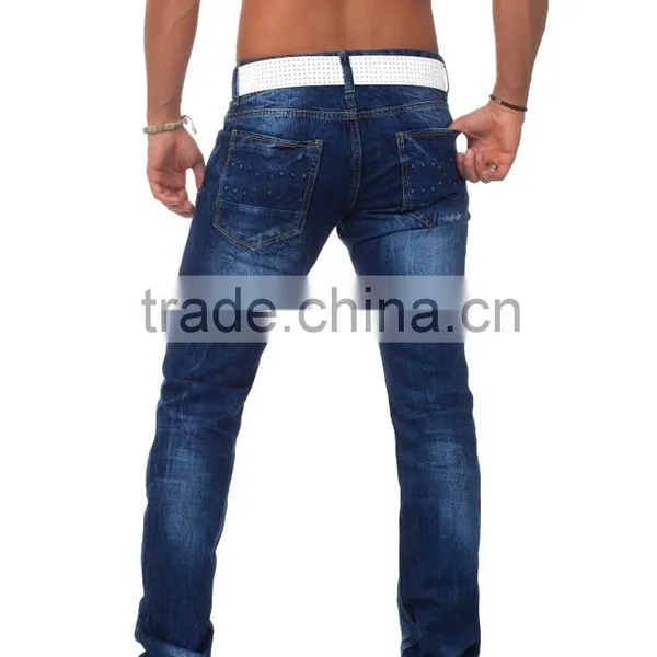 Style Cotton Good Quality Woven Men's Jean photo-6