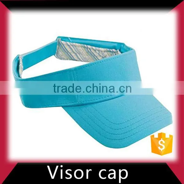 Fashion summer softtextile sun visor hat and caps