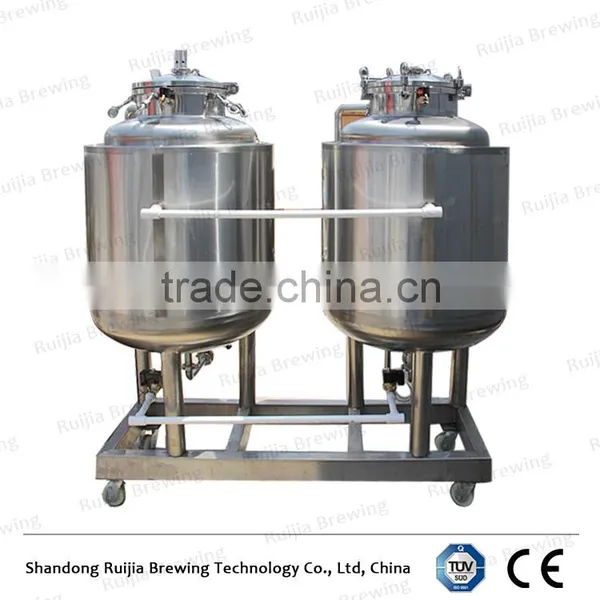 Ruijia Popular Home Brewery Copper Plating Brewhouse Beer Brewery Equipment photo-2