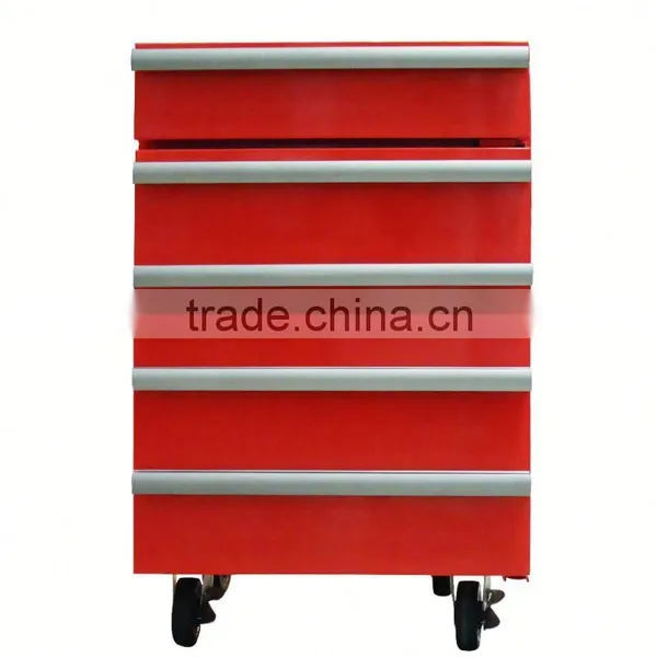 JGA Retro Style 1 Drawer 50L Mini Toolbox Refrigerator , Safe Fridge With 4 Wheels Vertical Showcase Display Refrigerator photo-2
