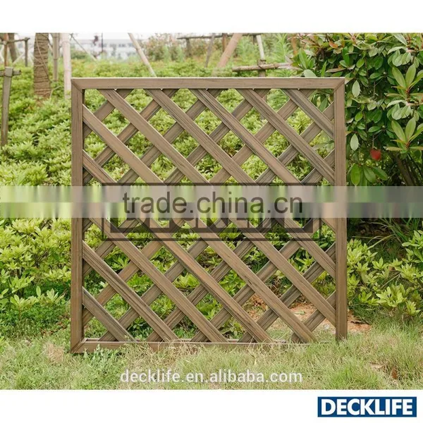 Garden PVC Plastic Vinyl Lattice PVC Trellis PL9002