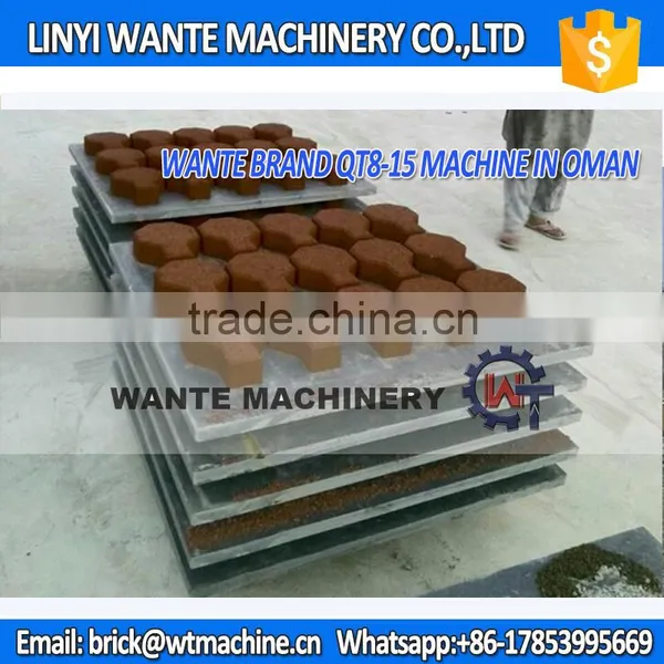 WANTE BRAND QT8-15 Fully Auto Block Making Machine Line in Oman Market photo-6