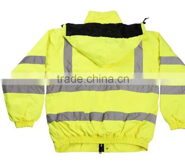 Winter Hi Vis Safety Jacket With Reflector High Quality Winter Jacket photo-3