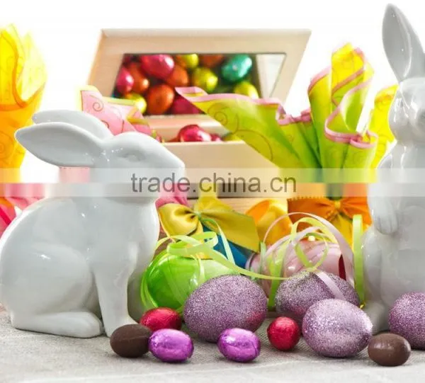 Customized Colorful Painted Palstic Easter Egg Candy Can Be Hid In photo-4