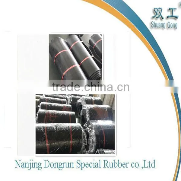 Smooth Black Butyl Rubber Sheet