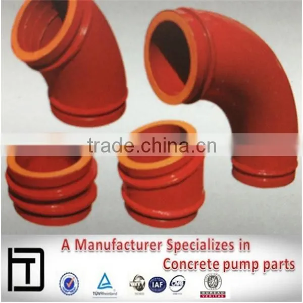 Concrete Pump Parts, DN125*R1000*90D Schwing Pipe Bend photo-4