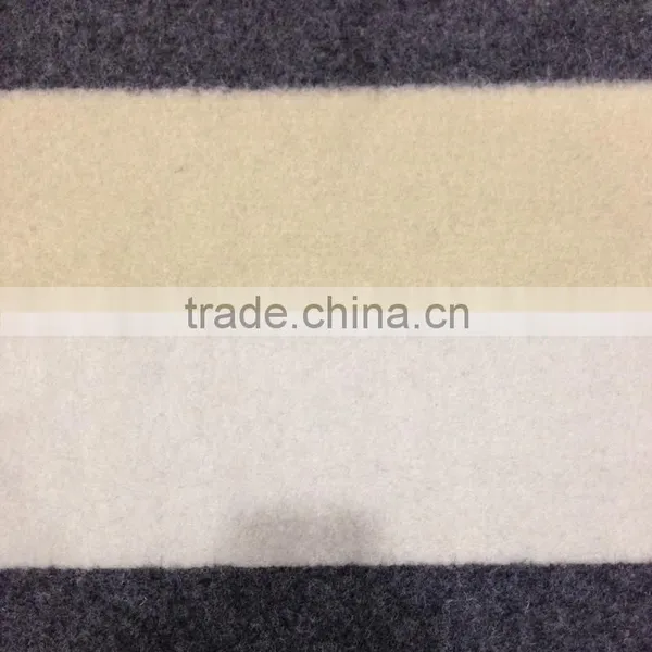 Fashion Wool Knitted Plain Fabric for Clothing