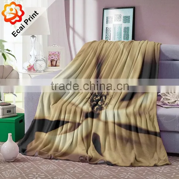 Printable Fashionable Comfortable Sublimation Digital Printing Fleece Blanket photo-3