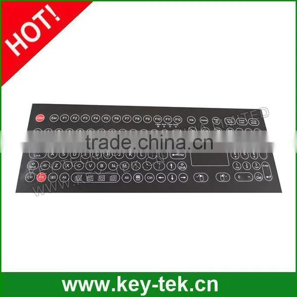 2016 New OEM Oil Resistance Easy Clean Industrial Membrane Keyboard photo-4