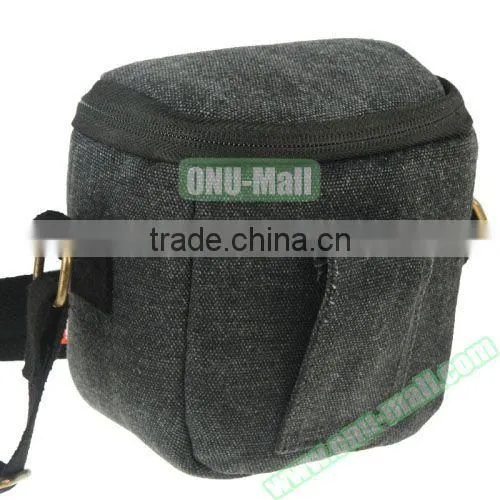 Top Quality Digital Camera Canvas Bag Portable Bag China Price, Size: 13.5cm x 9cm x 14cm photo-4