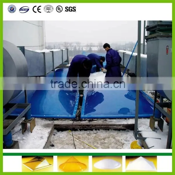 High Quality Skylight Dome Light Lamp Cover Polycarbonate Sheet Colored uv Protection 100% GE Lexan photo-3