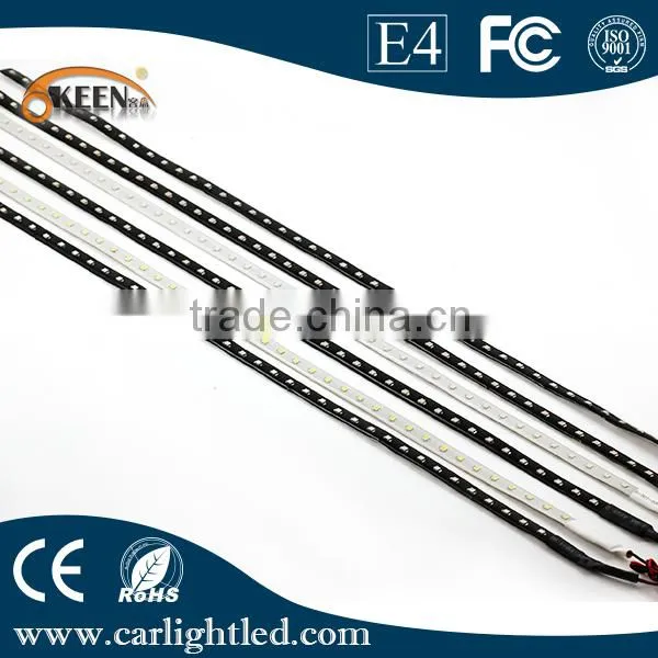 44smd 12V dc Car Auto Led Knight Rider Light 1210 60cm Flash Decoration Led Strobe Lights photo-3