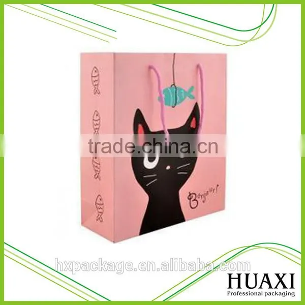 2016 New Promotion Fancy Packaging Shopping Wedding Custom Paper Gift Bag photo-2