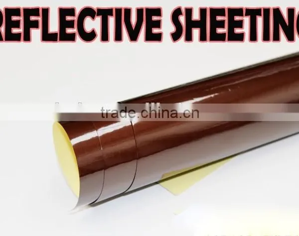 1.5CMx45.7M STICKER 1x50M 1.22x41M PET Type Acrylic Type Advertisement Grade White Reflective Sheeting Vinyl Film For Publicity photo-3