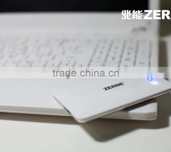 Ultra Thin Power Banks With FCC, CE,ROHS Certificates