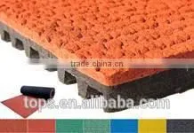 13mm Thickness Prefabricated Rubber Running Track
