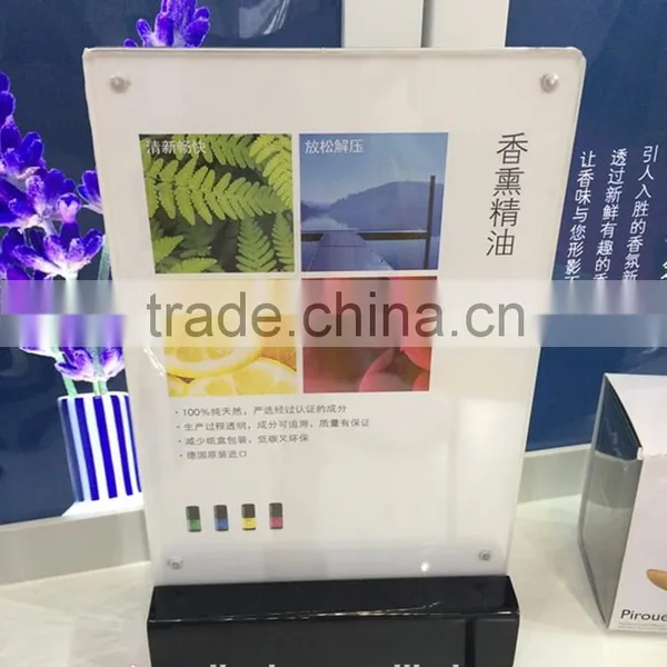 Acrylic Products Board, Logo Block, Price Lists Display, Price Holder photo-3