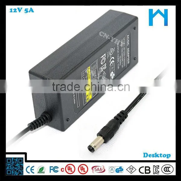 Desktop 12v 5a ac Adapter for it Product 60w Gift Led Lamp Ac/dc Adapter photo-6