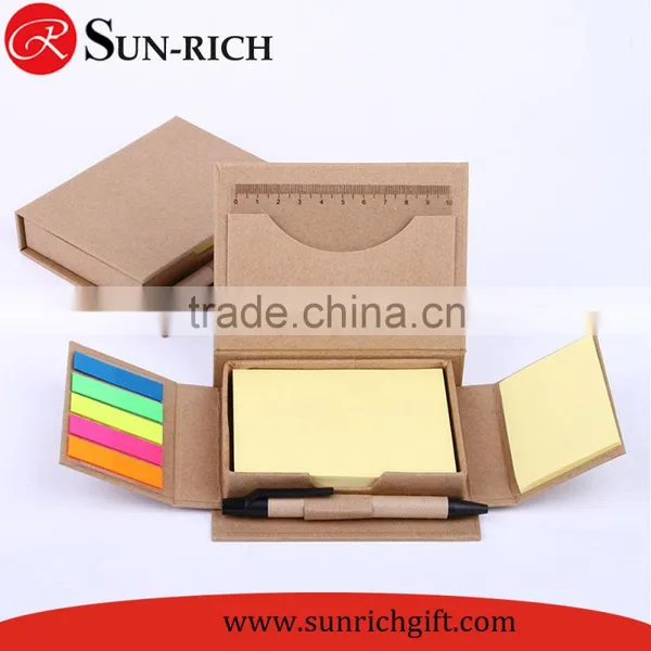 Custom sticky notes with pen set desktop notes notepad