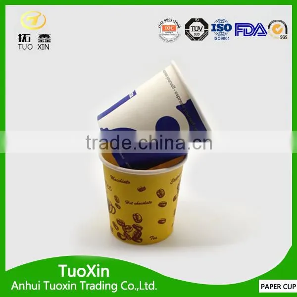 pe Coated Paper Printing Custom Logo Paper Cup for Coffee photo-4