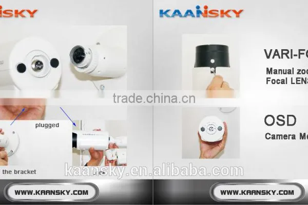 2 Megapixels AHD Cameras, Night Vision Outdoor IP66 Bullet AHD Cameras photo-2