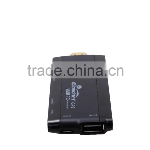 Factory Supply RK3066 Dual Core CR8 Cortex A9 Process 1.6GHz 1G RAM 8G ROM Bluetooth Android 4.4smart tv Stick Mini pc photo-2