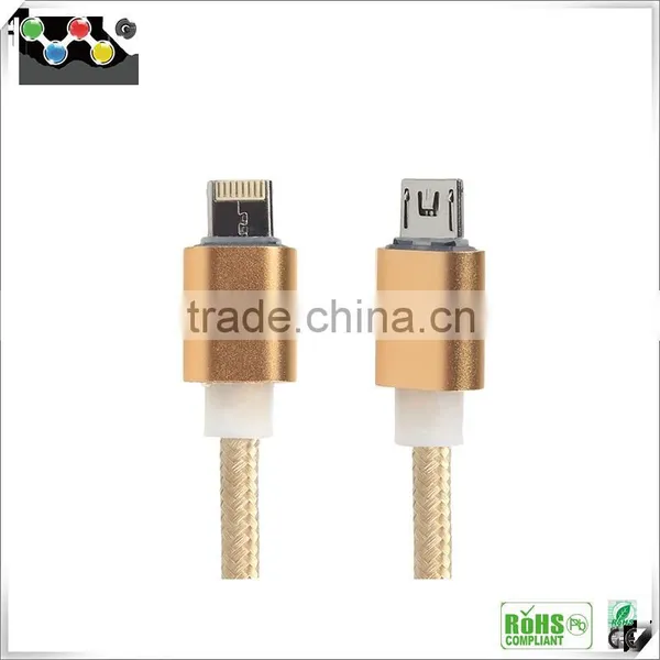 Factory New Products ! Fashion USB 2.0 Connector Cable, Two Sided Usb Cable for IPhone&Android Mobile Phone photo-6